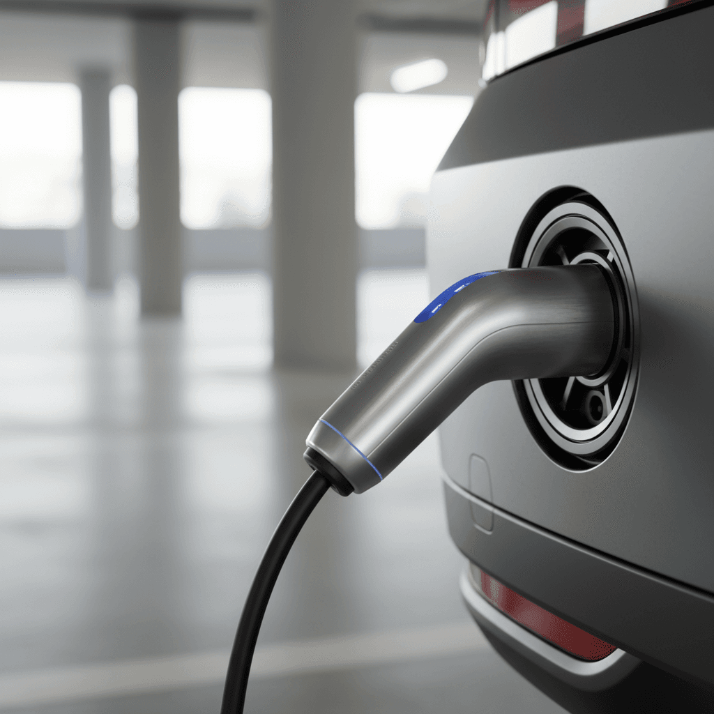 Borne de recharge pour véhicule électrique de près